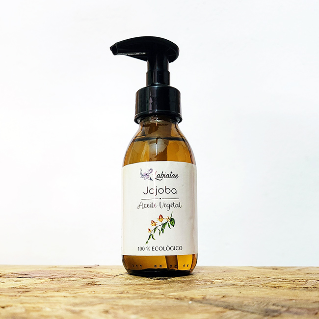 aceite-jojoba-vegetal-125ml aceite de jojoba vegetal con dosificador para piel y cabello