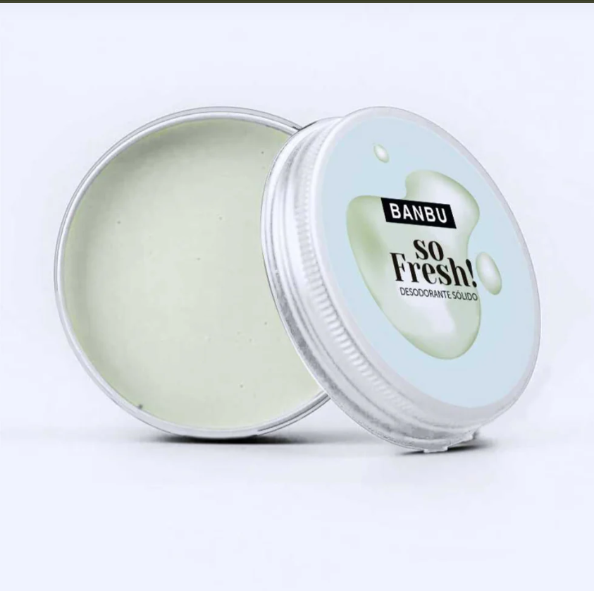 banbu-desodorante-crema-so-fresh-lata.jpg Banbu desodorante crema SO FRESH lata + recambio, sin aluminio, sin tóxicos, formato reutilizable