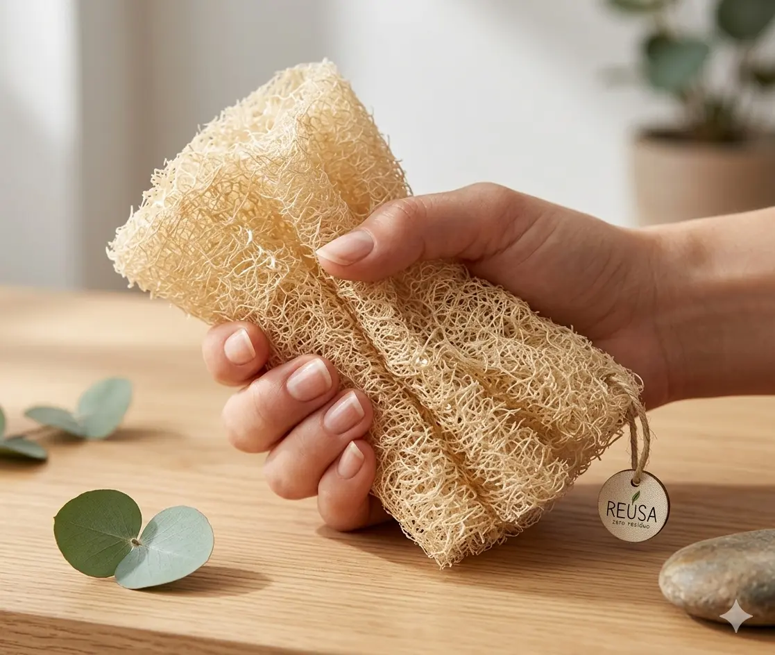 esponja-luffa-13cm-cultivada-galicia esponja vegetal de luffa cultivada en Galicia para limpieza e higiene personal
