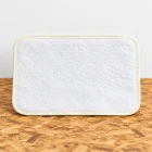 Toallita de bambú reutilizable de 20 × 29 cm hecha a mano