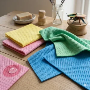 bayetas de celulosa y algodón para limpieza general. Súper absorbentes y eficaces.