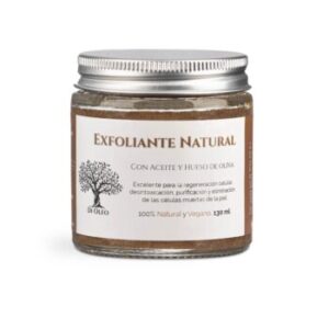 exfoliante hueso de aceituna